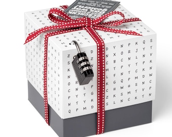 SURPRISA Gift Box, Puzzle Box Money Gift Packaging, Birthday Present For Women, Gift Puzzle