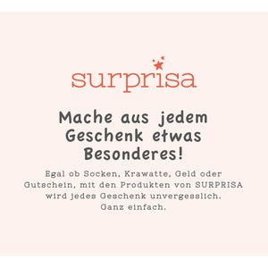 SURPRISA Geschenkbox, Rätselbox Geldgeschenke Verpackung, Geburtstagsgeschenk für Männer, Geschenkrätsel Bild 8