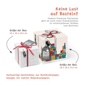 SURPRISA Rätselfaltbox Labyrinth, Geldgeschenk Verpackung, Gutscheine zum Geburtstag, Jugendweihe, Jubiläum oder Weihnachten, Geschenk Box Bild 7