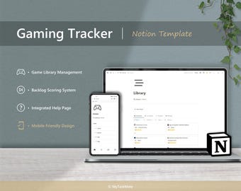 Notion Game Tracker: Mobile-Friendly Game Library Management
