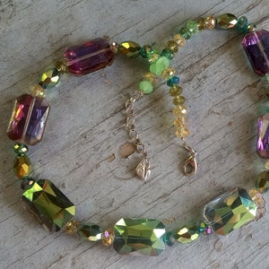Beautiful Swarovski Colorful Crystal Bracelet Swan hang tag - Ruby Lane
