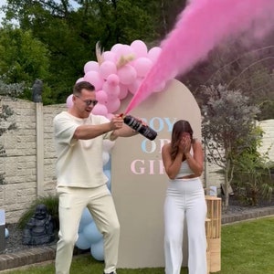 Gender reveal powder cannon -  Italia