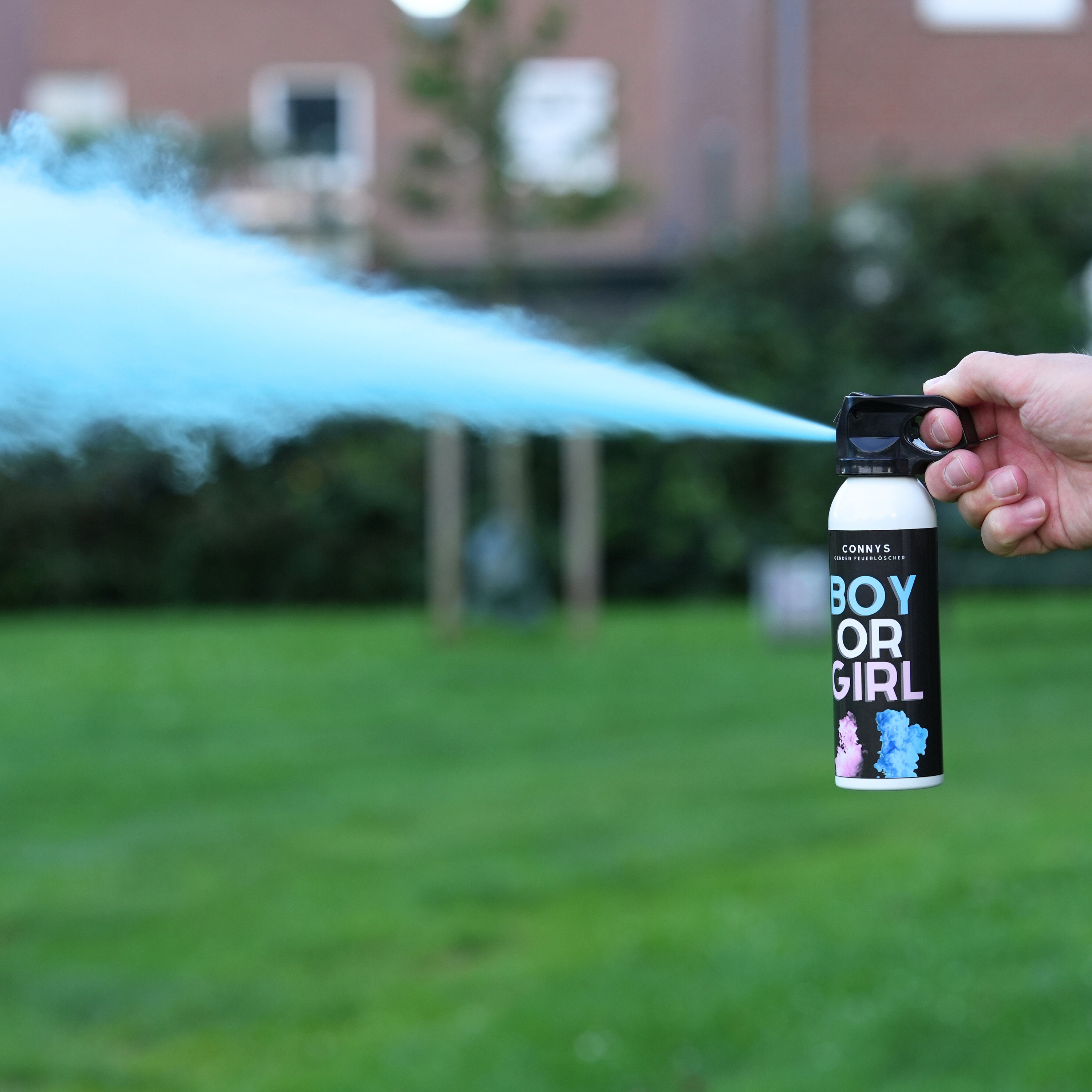 Gender Reveal Fire Extinguisher Free Confetti Cannon Powder Etsy