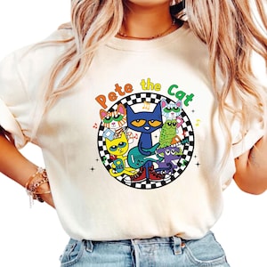 Pete die Katze Es ist alles Groovy Shirt, die coole Katze zurück zu Schult-shirt, Buchgeschenke der Kinder, Groovy Katzen-Sweatshirt, Kindergärtnerin