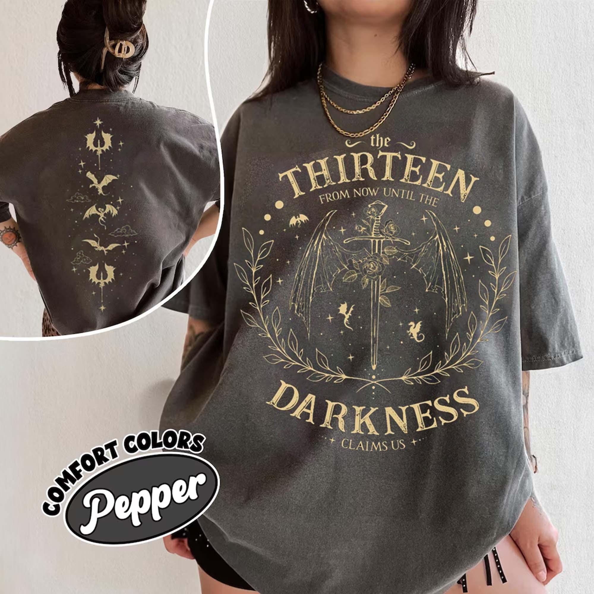 Comfort Colors® The Thirteen Shirt, Throne of Glass Fan Tee, Manon Blackbeak, Ironteeth Witch Shirt, SJM Fantasy Merch, Wyrdmark Reader Gift