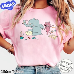 Elephant And Piggie T-shirt, Good Day To Read Kids Tee Funny Piggie Elephant Pigeons Sweatshirt, Children Books, Book Lover Gift Hoodie