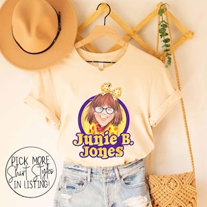 Junie B Teacher Shirt, Junie B Jones Children&#39;s Book T-Shirt, Kindergarten Teacher Tee, Teacher Life Tee, Back To School Tee, Teacher Gifts