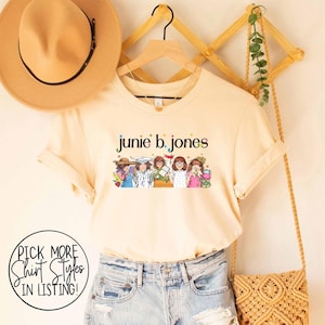 Junie B Teacher Shirt, Junie B Jones Children&#39;s Book T-Shirt, Kindergarten Teacher Tee, Teacher Life Tee, Back To School Tee, Teacher Gifts