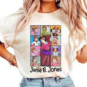 Junie B Teacher Shirt, Junie B Jones Children&#39;s Book T-Shirt, Kindergarten Teacher Tee, Teacher Life Tee, Back To School Tee, Teacher Gifts
