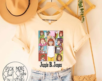 Junie B Teacher Shirt, Junie B Jones Children's Book T-Shirt, Kindergarten Teacher Tee, Teacher Life Tee, Back To School Shirt,Teacher Gifts