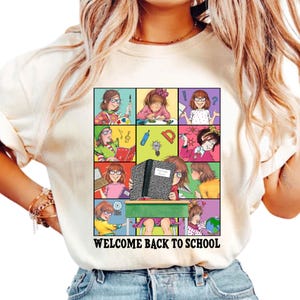 Junie B Teacher Shirt, Junie B Jones Children&#39;s Book T-Shirt, Happy First Day Of School, Teacher Life Tee, Back To School Tee, Teacher Gifts
