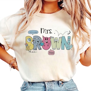 Personalized Teacher Shirt, Elephant And Piggie Shirt, Mo Willems Teacher Shirt, Teacher Shirts, Teacher Gift, Teacher Group Matching Shirts