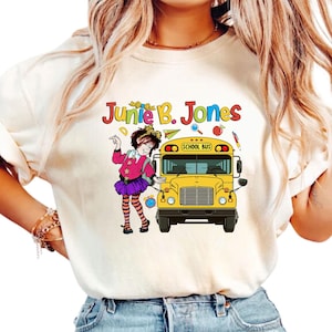 Junie B Teacher Shirt, Junie B Jones Children&#39;s Book T-Shirt, Kindergarten Teacher Tee, Teacher Life Tee, Back To School Tee, Teacher Gifts