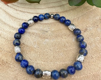 Bracelet Enfant en pierres naturelles de Lapis-lazuli