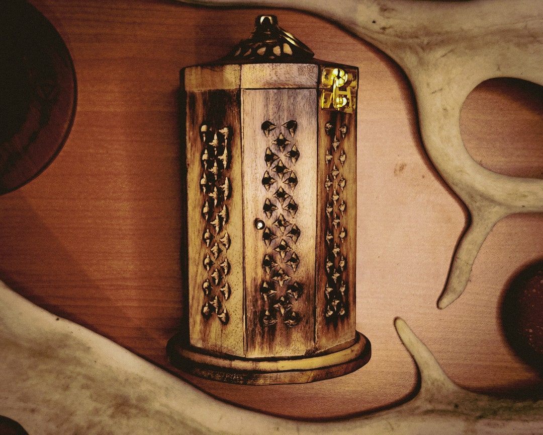 Cone Incense Burner Wooden Lantern Etsy Singapore