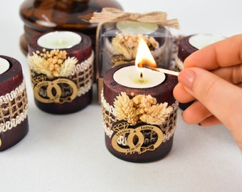 Rustic Wedding Favors Bulk Candle Favors Wedding Favors for Guests Bridal Shower Favors New Favors Fall Wedding Favors Candle Favors Wedding