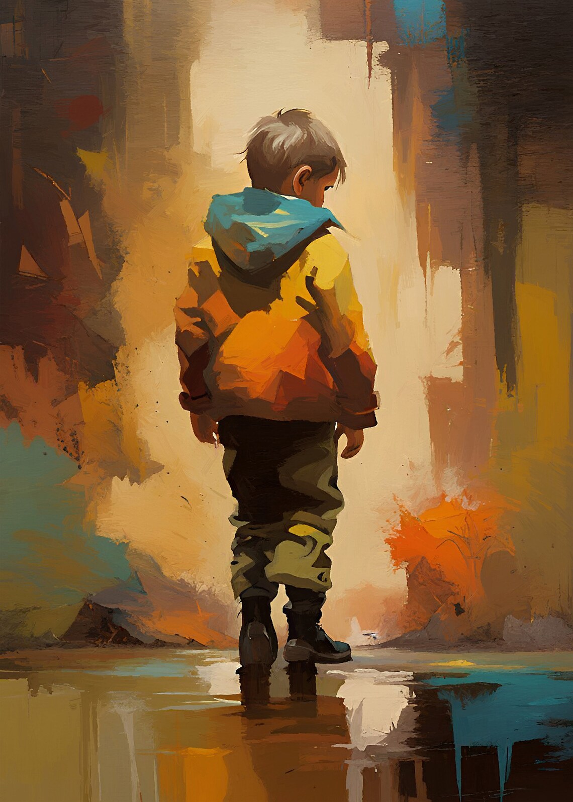 Paintings With Children Wall Décor HQ Digital Download Etsy