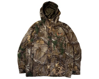 Y2K Realtree Outdoors Forest Hoodies Jacket (L)