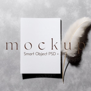 5x7 Card Mockup, Greeting Card Mockup, Postcard Mockup, Invitation Mockup, Card Mockup, Card Mock Up