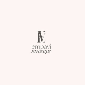 May include: A logo for a company called "empavi mockups" featuring the letters "M" and "E" intertwined.