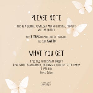 Spiral Notebook Mockup, Notebook Mockup, Journal Mockup, Spiral Planner Canva PNG and Smart Object PSD image 5