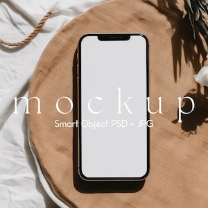 iPhone Mockup, Phone Mockup, Screen Mockup, iPhone Screen Mockup, Cell Phone Mockup, Smartphone Mockup, Mobile Mockup, Digital Mockup