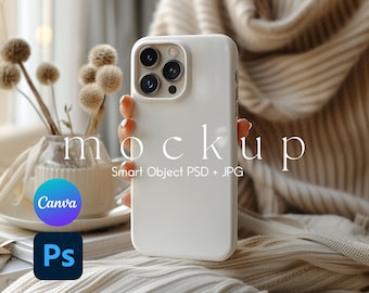 Mockup di custodia per telefono, mockup di custodia per telefono PSD e Canva PNG, mockup di iPhone, mockup di custodia per telefono, mockup di custodia per iPhone