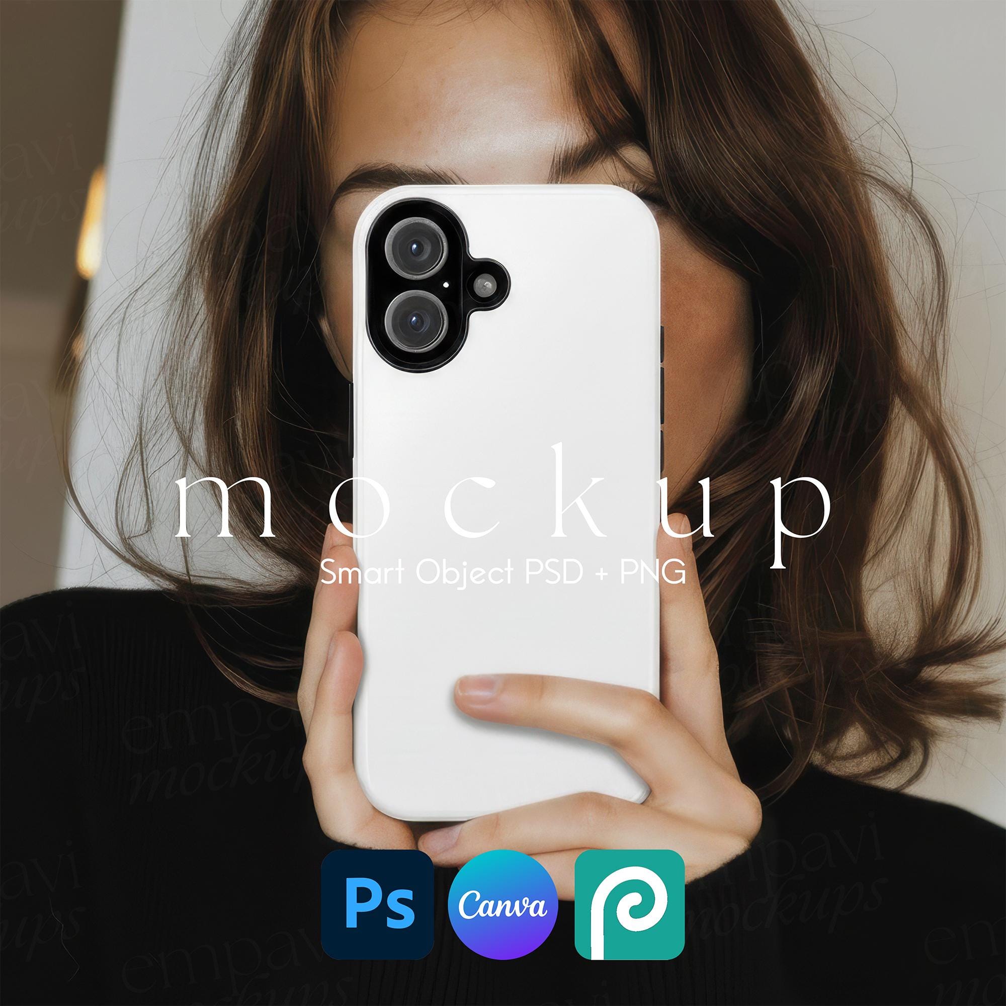 Phone Case Mockup, iPhone 16 Mockup, Mockup Phone Case, iPhone 16 Case ...