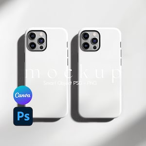 Maquette de coque de téléphone, maquette de coque de téléphone, maquettes de coque de téléphone, maquette de coque d'iPhone, PSD et canva