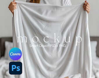 Mockup av sammetsfilt, filtmodeller, filtmodell, smart objekt PSD och Canva PNG