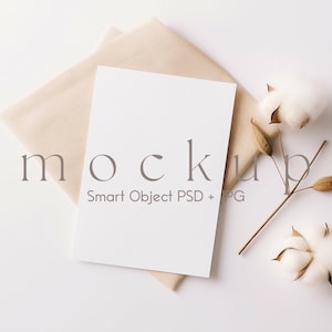 Invitation Mockup, 5x7 Card Mockup, 5x7 Card Invitation Mockup, Greeting Card Mockup, Wedding Mockup, Boho Mockup, Wedding Mockup