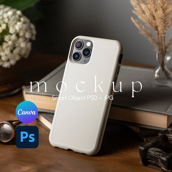 Phone Case Mockup, iPhone Case Mockup PSD, Phone Case Mock Up, iPhone Cover Mockup, iPhone Case Mockups