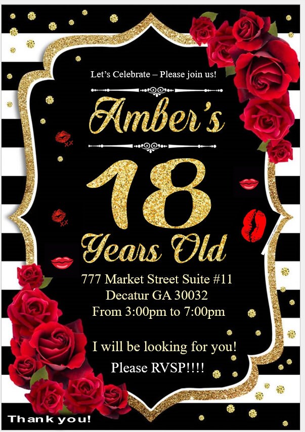 Printable - Celebration - Invitation - Invite - Instant - Download ...