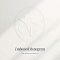 Embossed Monogram For Wedding Website product logo