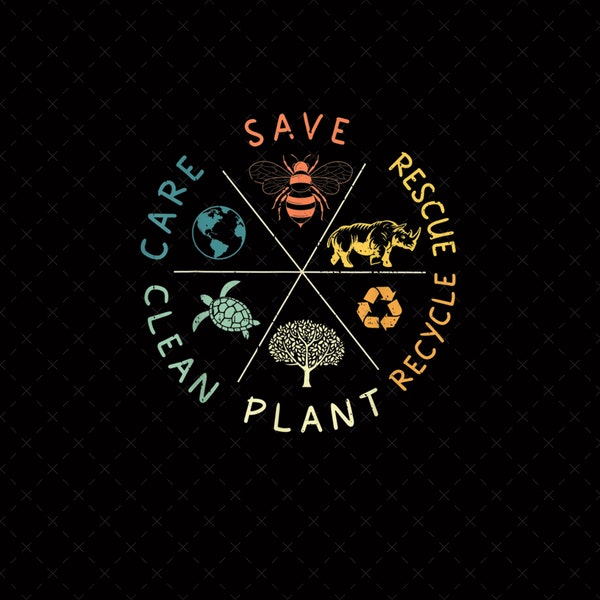 Save Bees Rescue Animals Recycle Plastic Png, Earth Day Png, Earth Month Png, Save Our Planet Png, Save Earth Png, Plant Lady, Nature Lover