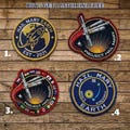 4pcs Project Hail Mary Movie Embroidered Mission Patch | Ryland Grace Cosplay | Iron-On Patch
