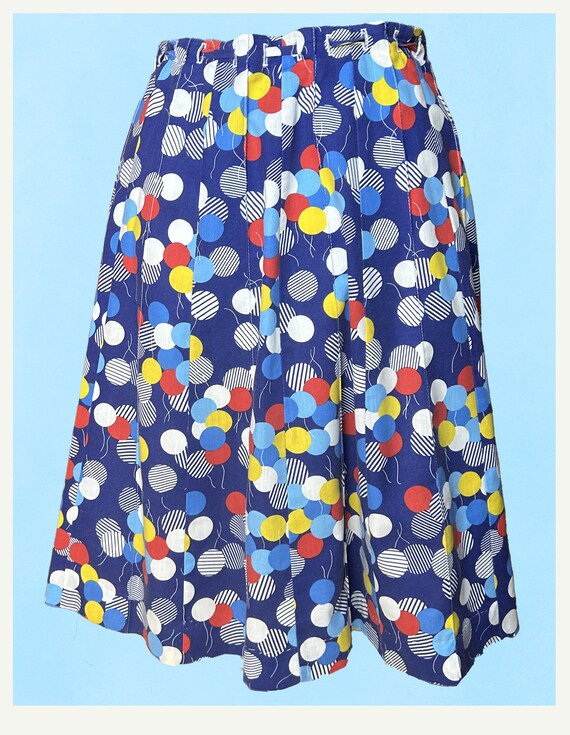 Drawstring Polka Dot Skirt