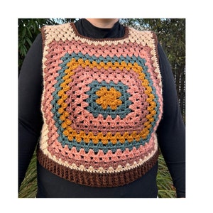 Crochet in a day Retro vest pattern