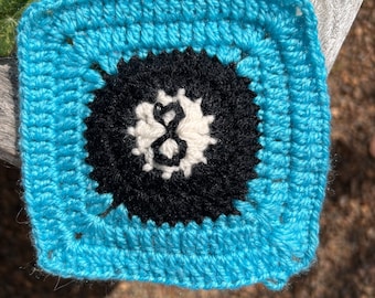 Modello quadrato della nonna a 8 palline