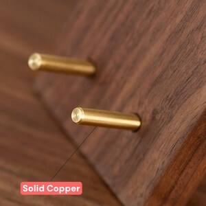 Walnut Wood Phone Holder: Minimalist Reading Rack image 3