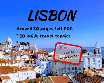 Lisbon Travel Guide, City Trip Planner (PDF)
