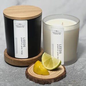 Leeds: Citrus + Mango Hand Poured Soy Candle