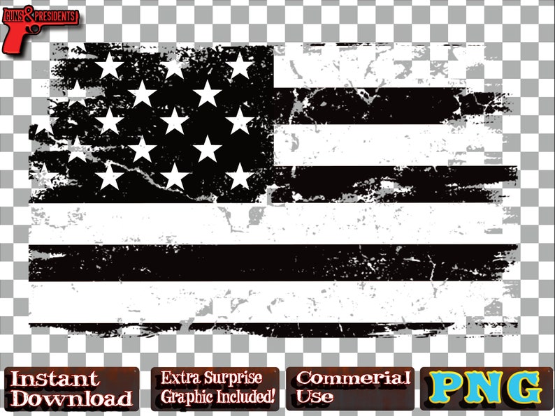 Printable US Flag PNG Design File Commerial Use Patriotic - Etsy