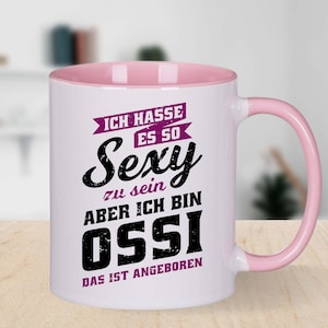 Personalized Mug Ossi DDR East German East Germany with Name Customizable - Ceramic Mug Active