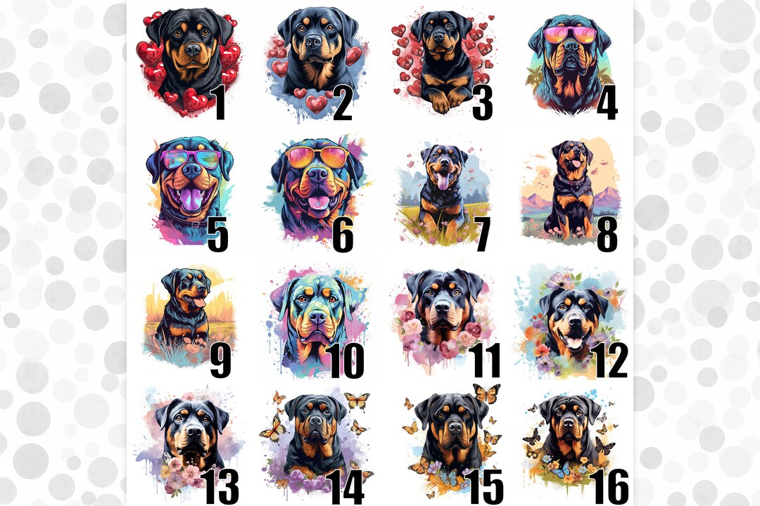 A6 A5 Rottweiler Dashboard for Binder Budget Budgeting - Etsy