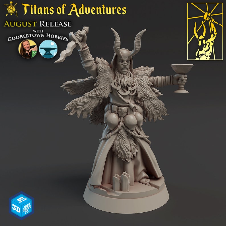 Dnd Minis / 3D Dnd Miniatures Dnd Pack / 3D Printer Files / Etsy Canada