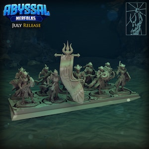 Dnd Minis / 3D Dnd Miniatures Dnd Pack / 3D Printer Files / STL Pack ...