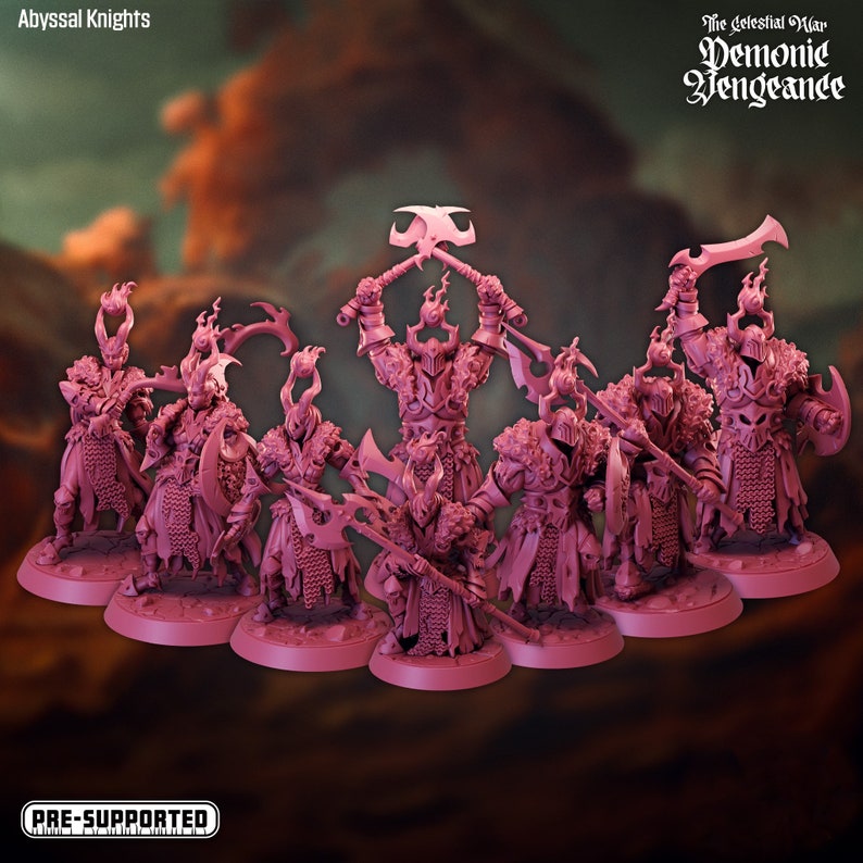 Dnd Minis / 3D Dnd Miniatures Dnd Pack / 3D Printer Files / Etsy