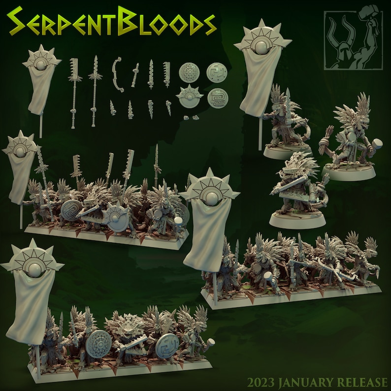 Dnd Minis / 3D Dnd Miniatures Dnd Pack / 3D Printer Files / STL Pack