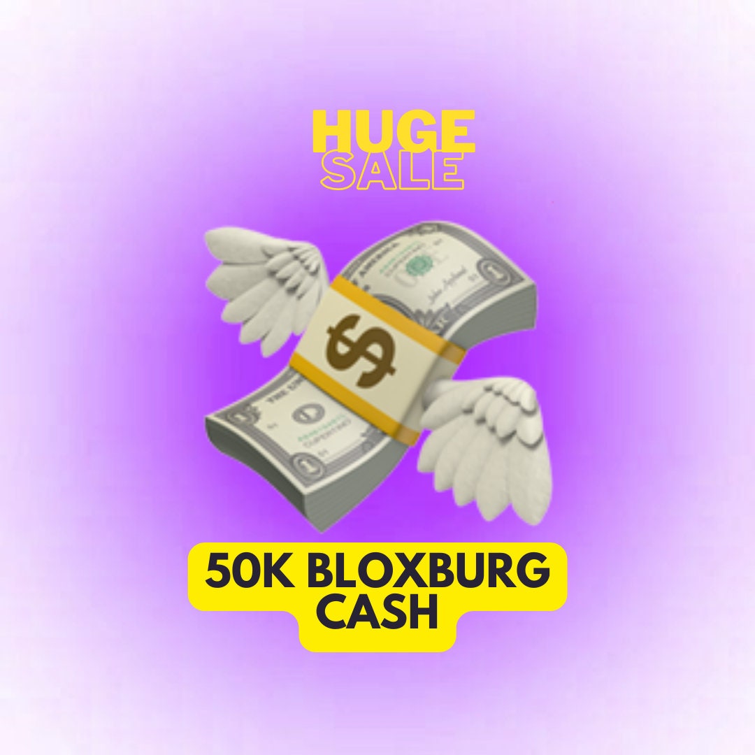 💵 50k Roblox Bloxburg Cash Money !, 100% SAFE 💵(PLEASE READ  DESCRIPTION!)‼️